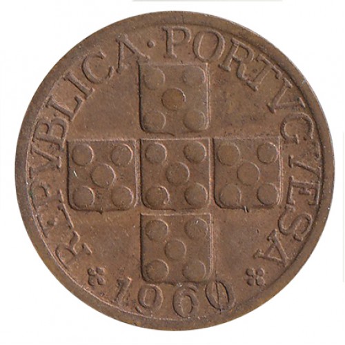 Portugal XX Centavos 1960