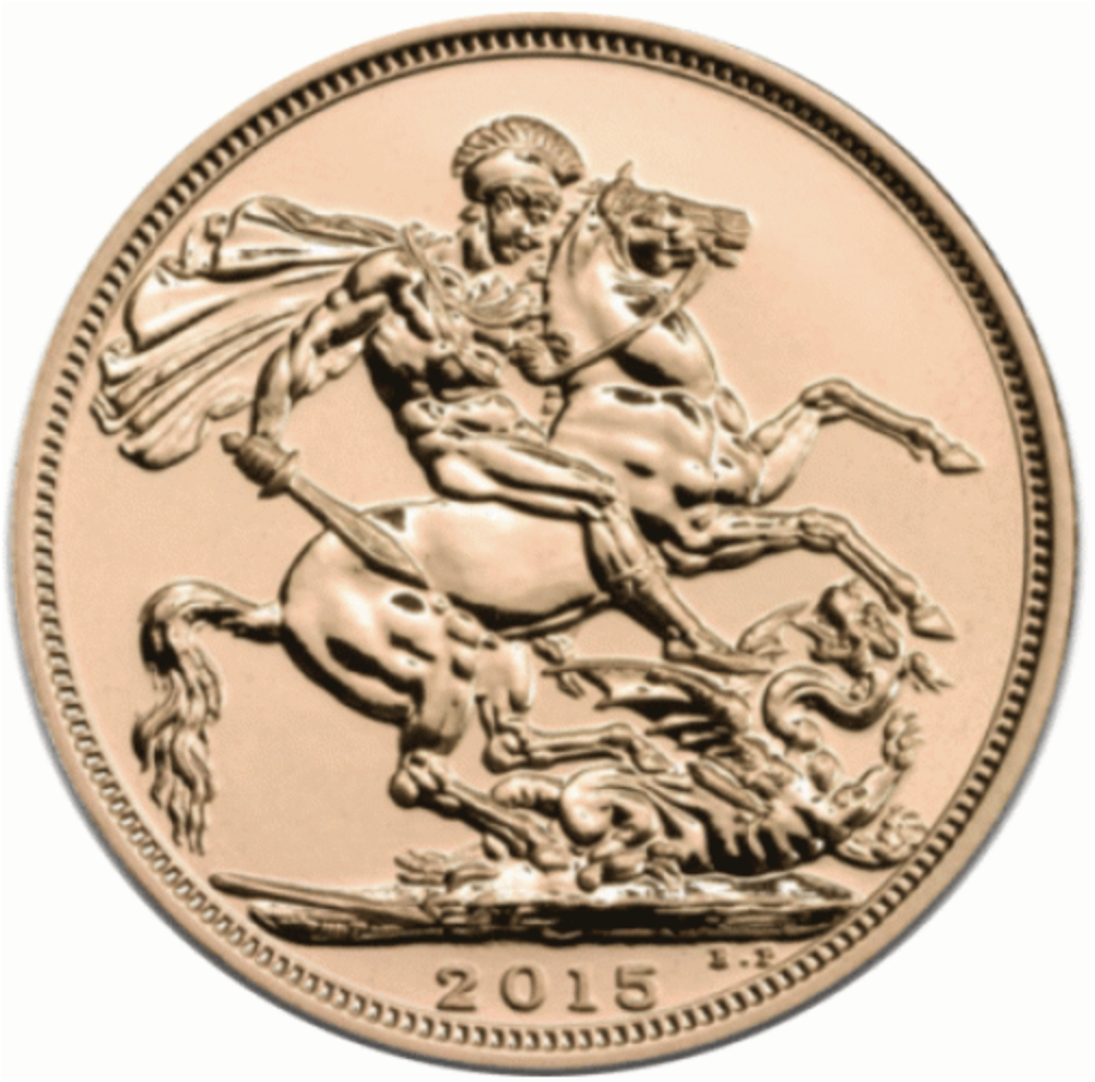 Libra Sovereign Isabel II 2015 Ouro