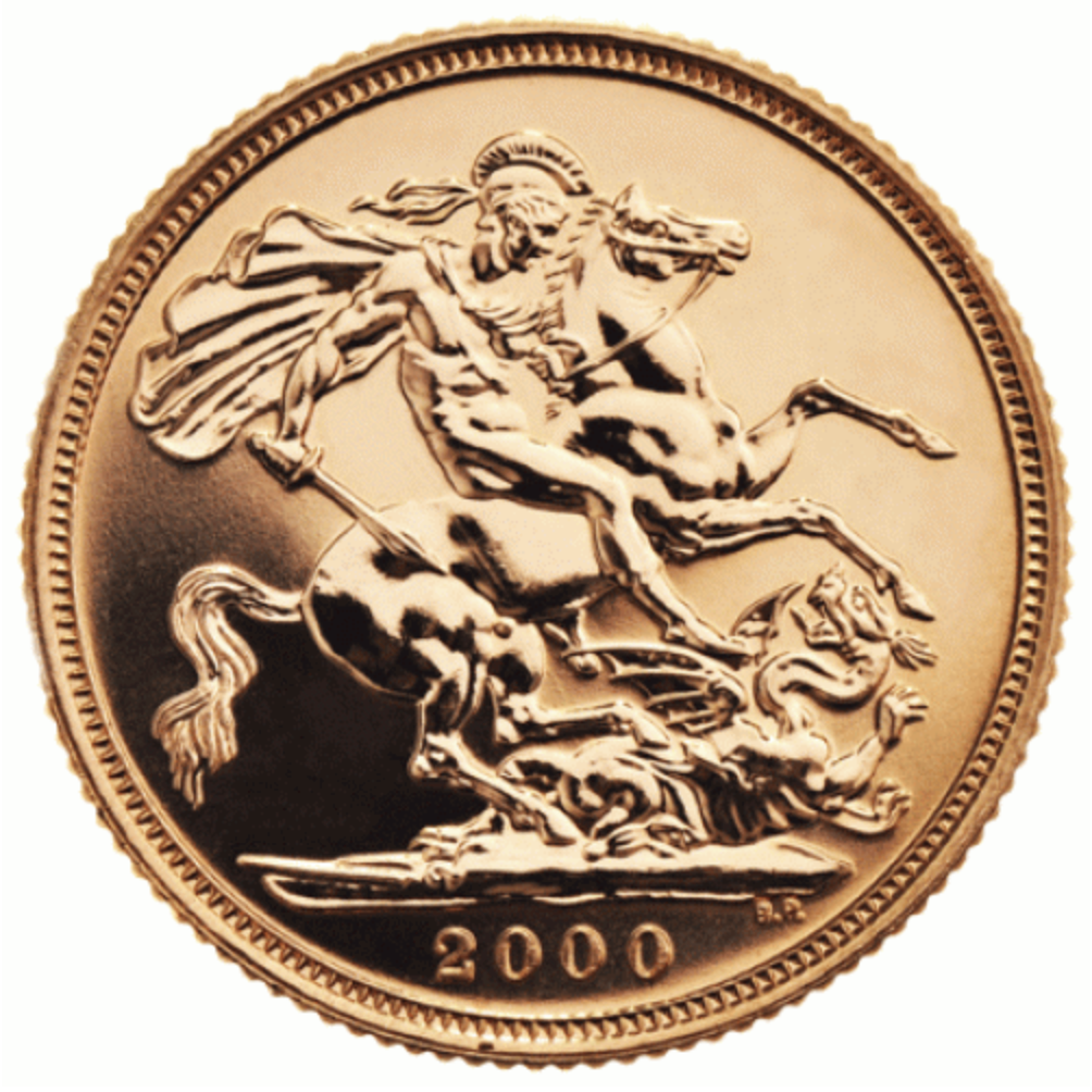 Libra (Sovereign) Isabel II 2000 Ouro