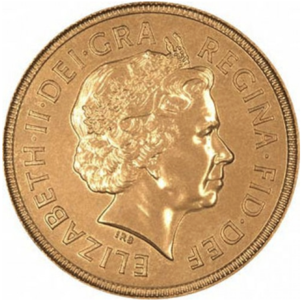 Libra (Sovereign) Isabel II 2002 Ouro