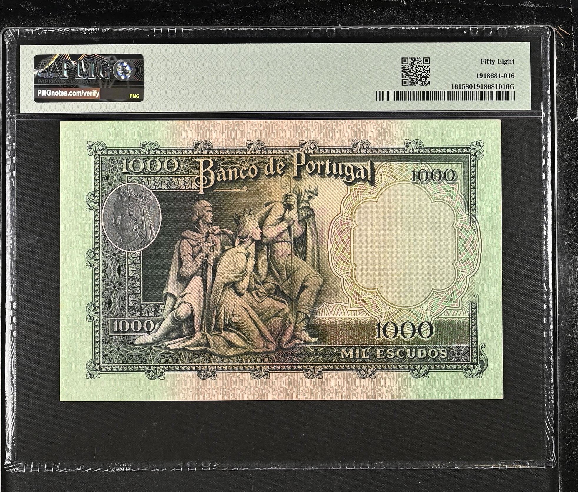1.000 Escudos D. Felipa de Lencastre 31.01.1956  PMG58