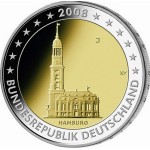 Alemanha 2€ Igreja St. Michaelis 2008
