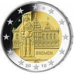 Alemanha 2€ Mercado de Bremen 2010
