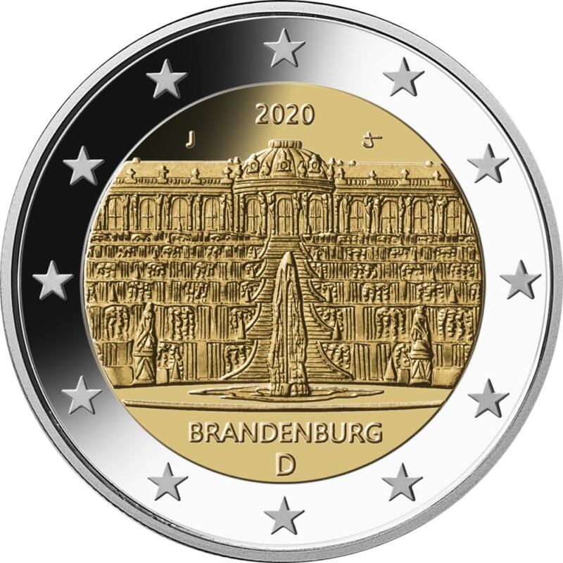 Alemanha 2€ Brandenburg 2020
