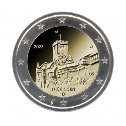 Alemanha 2€ Thuringia 2022