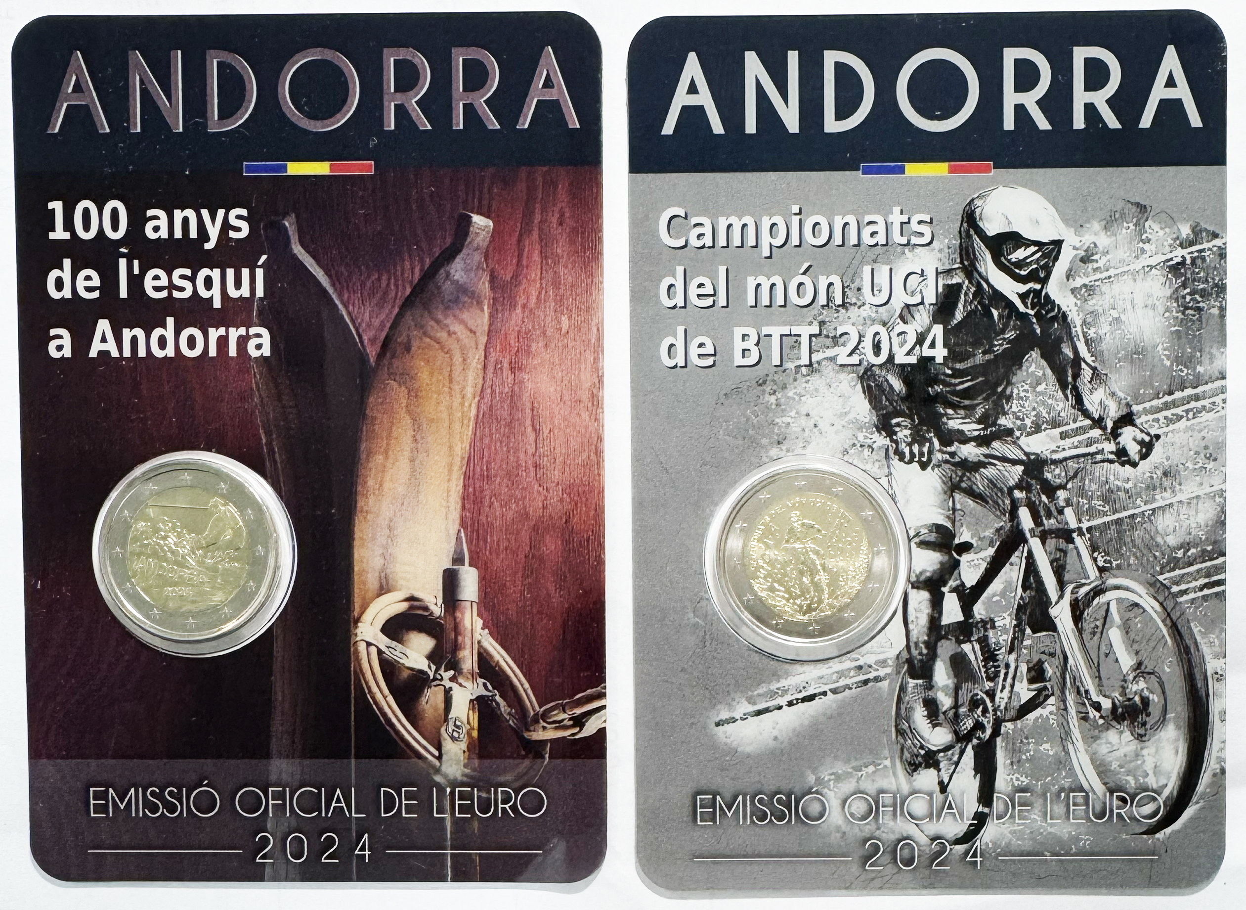 Andorra 2€ (conjunto Esqui e BTT) 2024