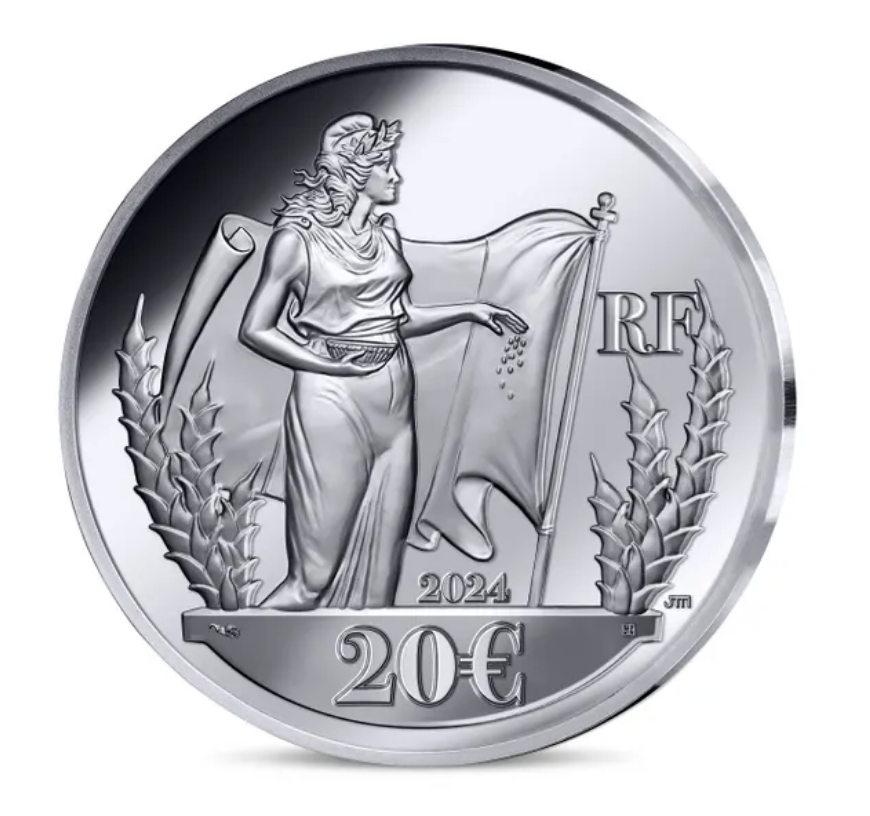 França 20€ A Semeadora - Lady Liberty 2024
