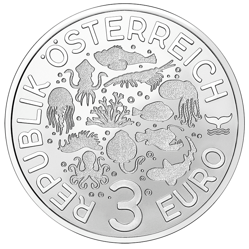 Áustria 3€ Lula Luminosa 2025