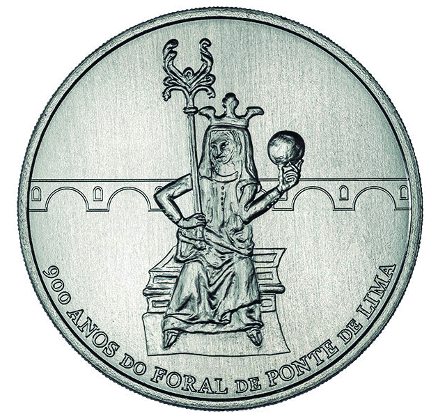 Portugal 7,50€ 900 Anos do Foral de Ponte de Lima 2025CN