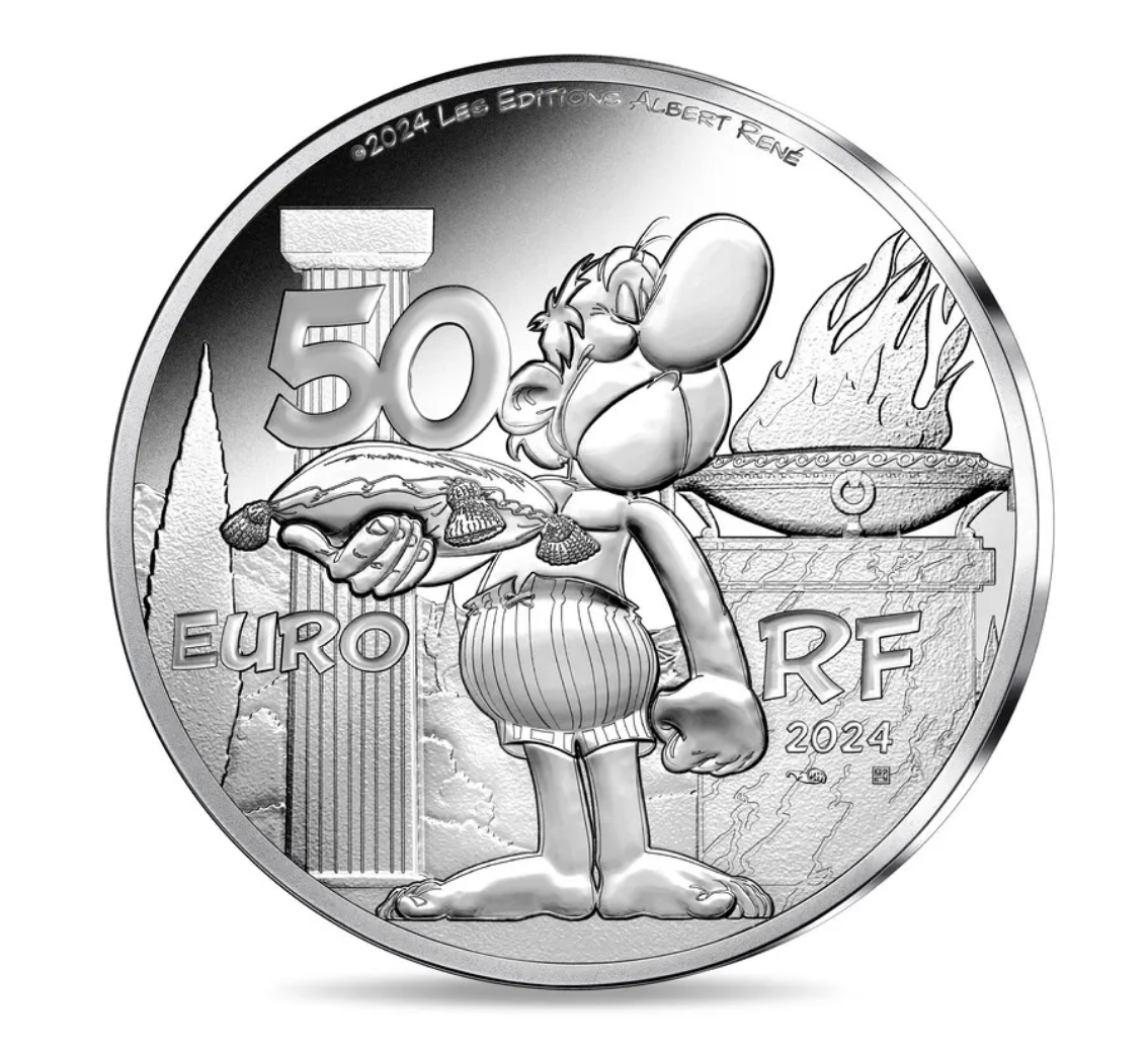 França 50€ Asterix 2024 