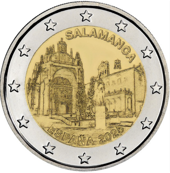 Espanha 2€ Salamanca 2025