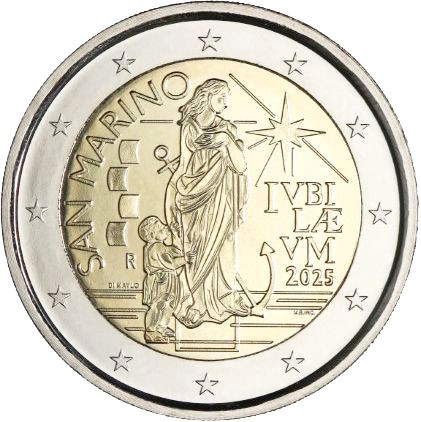 São Marino 2€ Jubileu 2025