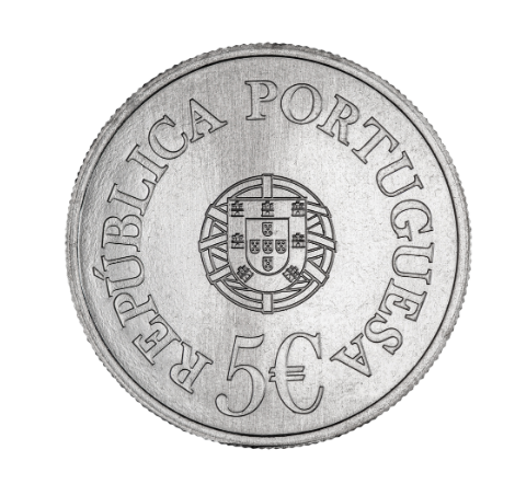 Portugal 5€ 200 Anos do Nascimento de Camilo Castelo Branco 2025
