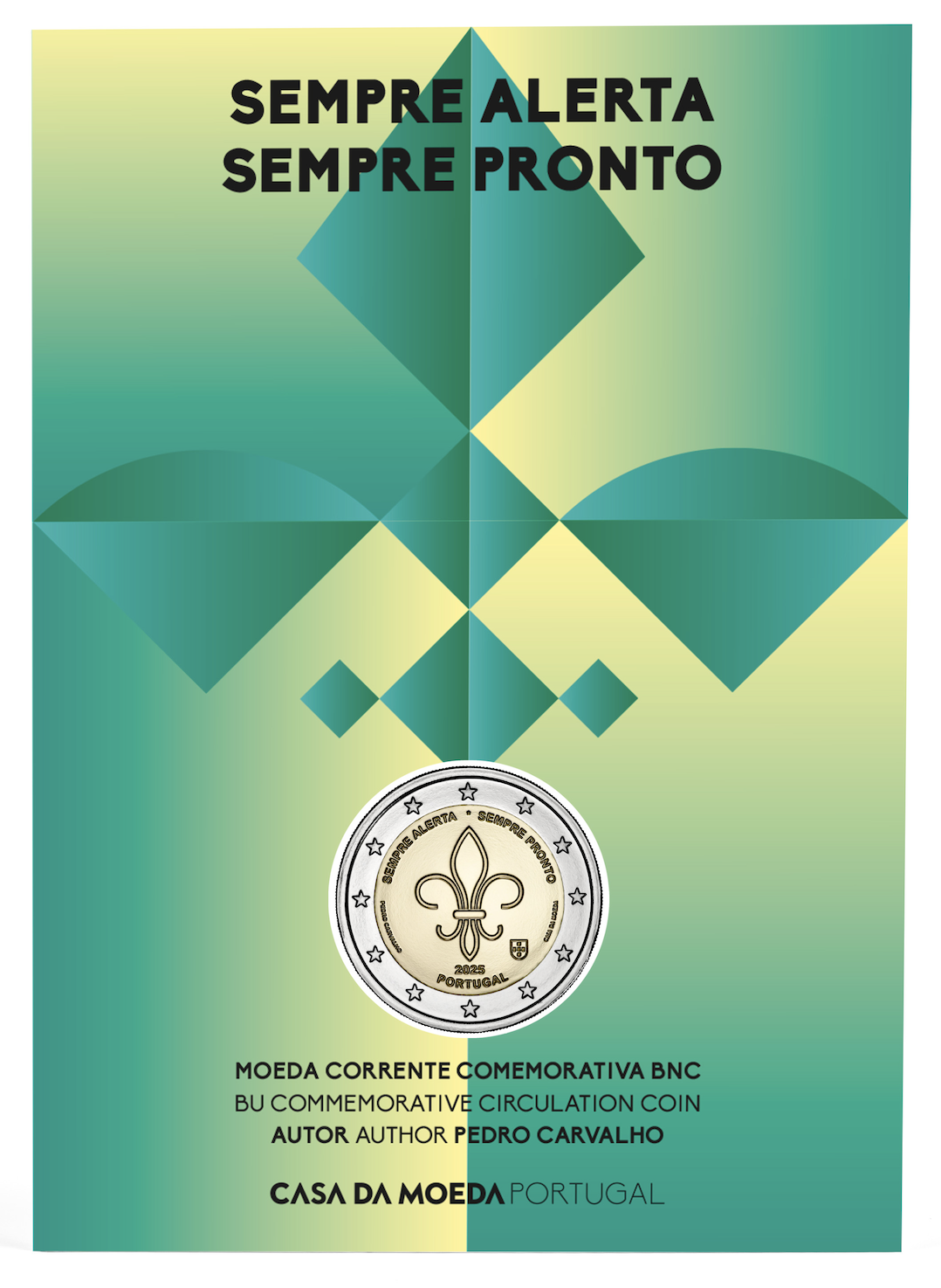 Portugal 2€ Sempre Alerta, Sempre Pronto  BNC 2025 