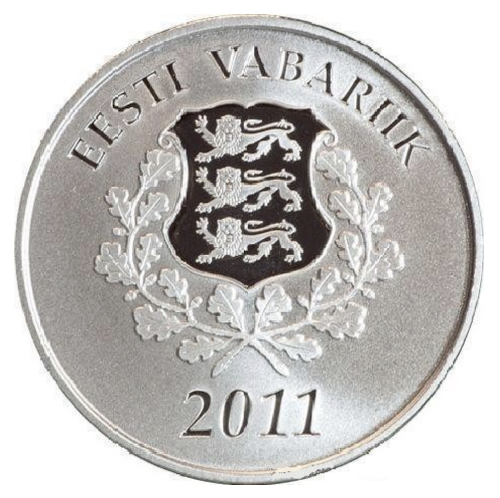 Estónia 10€ Adesão à União Europeia - Futuro da Estónia 2011 ****OBSERVAÇÕES