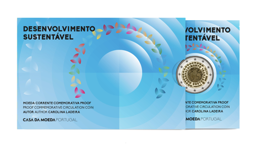 Portugal 2€ Desenvolvimento Sustentável 2025 Proof