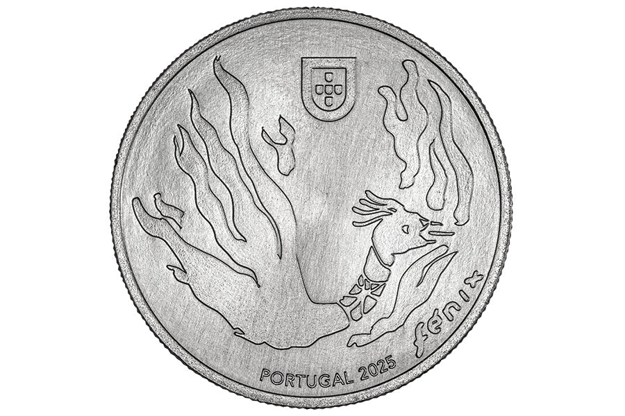 Portugal 5€ Fénix — Heróis e Criaturas da Mitologia CN 2025