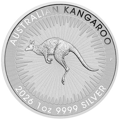 Austrália 1 Dollar Kangaroo 2026 1oz