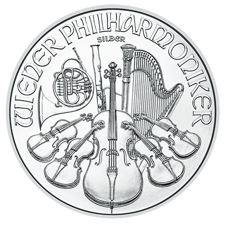 Áustria 1,5€ Philarmonica 2026 - 1oz Prata
