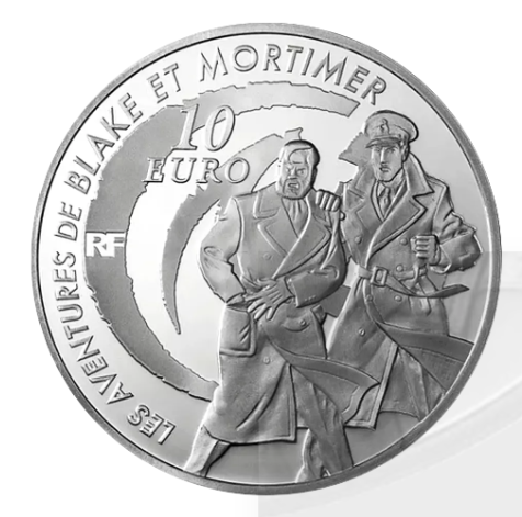 França 10€ Blake e Mortimer 2010