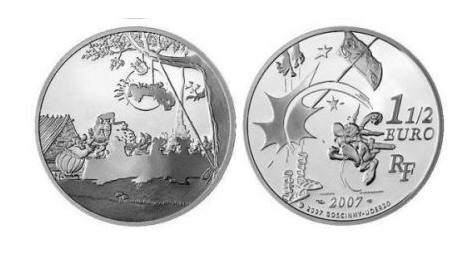 França 1,50€ Asterix - O banquete 2007