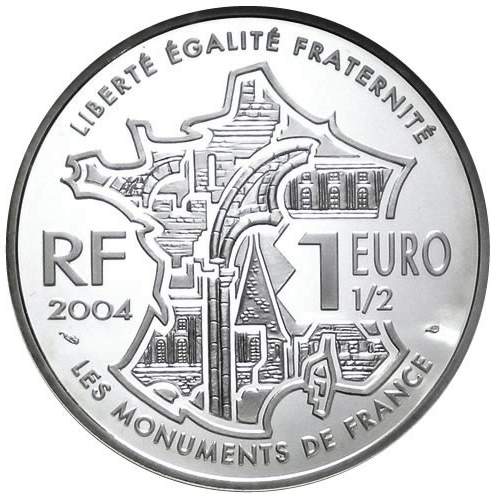 França 1,50€ Avignon e Palácio dos Papas 2004