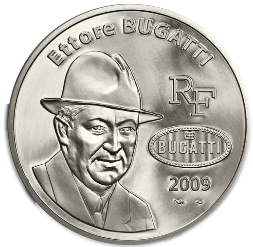 França 20€ Ettore Bugatti 2009