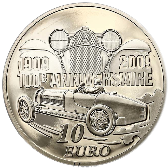 França 20€ Ettore Bugatti 2009
