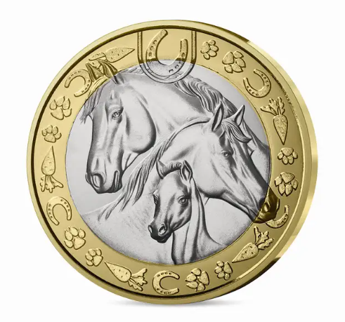 França 5€ Cavalo 2025