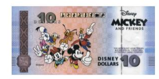Nota 10 Disney Dolar Daisy Duck 2025