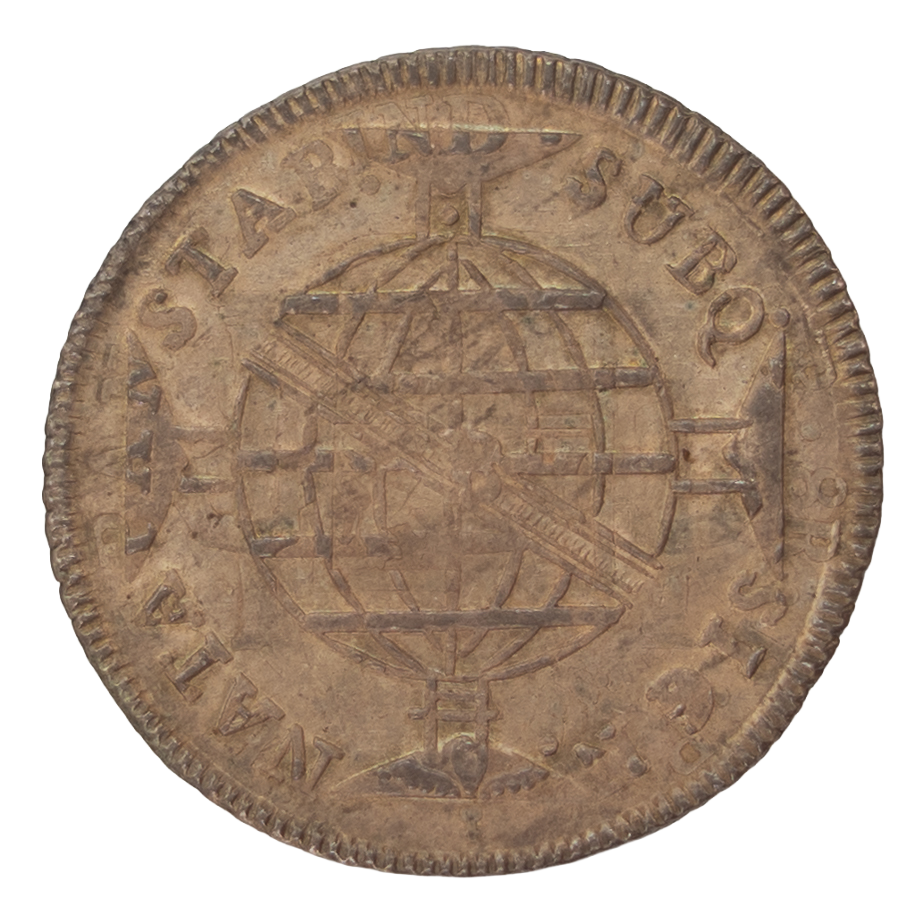 Brasil D. João VI 960 Réis 1818 Rio de Janeiro (Recunho S/8 Reales) - Prata