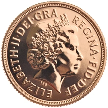 Libra (Sovereign) Isabel II 2013 Ouro