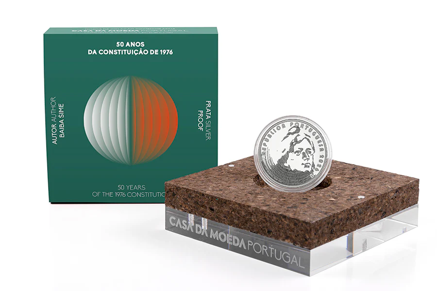 2,50€ 50 Anos da Constituição de 1976 (Prata Proof) 2026