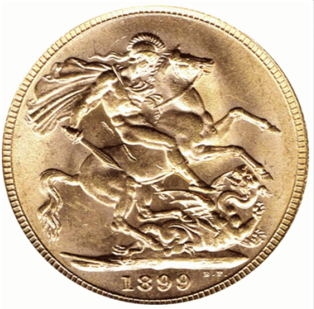 Libra (Sovereign) Victoria (Viúva) Ouro