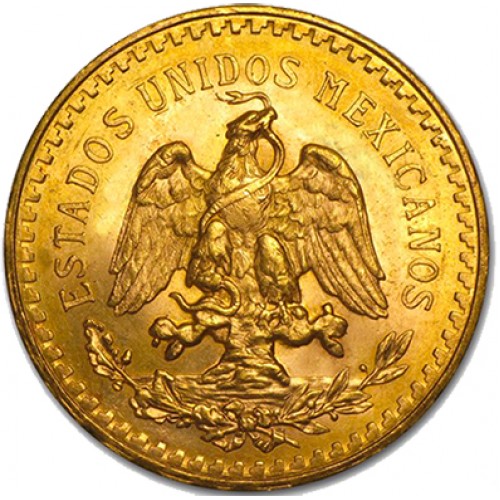 Mexico 50 Pesos 1945 ouro