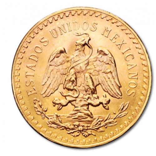 México 50 Pesos 1947 Ouro