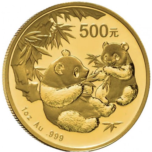 China 500 Yuan "Panda" 1 Oz. Ouro 2006