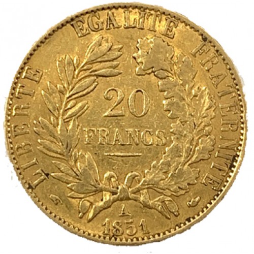 França 20 Francos Cérès ouro