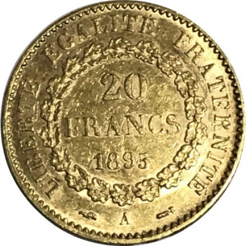 França 20 Francos Anjo ouro