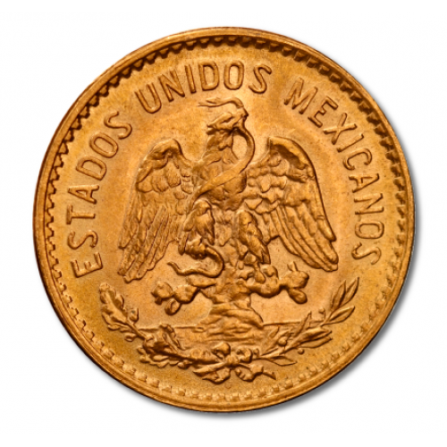 Mexico 5 Pesos 1955 Ouro