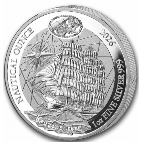 Rwanda 50 RWF Nautica 1oz 2026