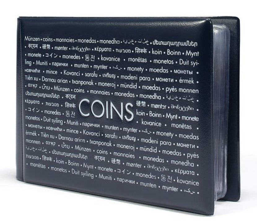 Álbum de Bolso para 48 Moedas 