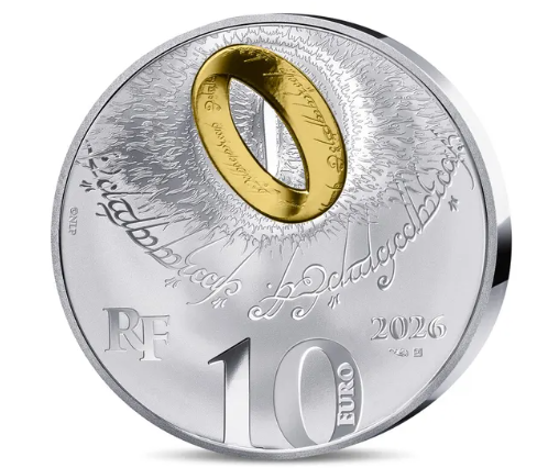 França 10€ O Senhor dos Anéis - As Duas Torres 2026