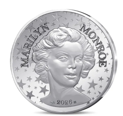 França 10€ Marlyn Monroe 2026