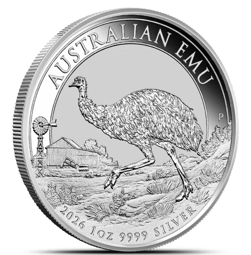 Austrália 1 Dollar Emu 1oz 2026