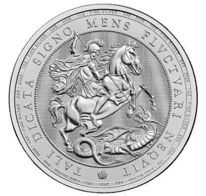 UK 2 Pounds São Jorge e o Dragão 1oz 2026