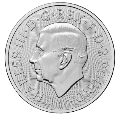 UK 2 Pounds São Jorge e o Dragão 1oz 2026