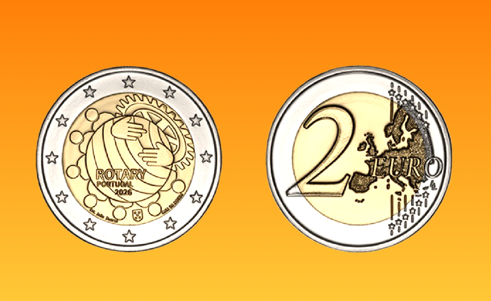 Portugal 2 Euro “ Centenário do Rotary em Portugal” BNC 2026