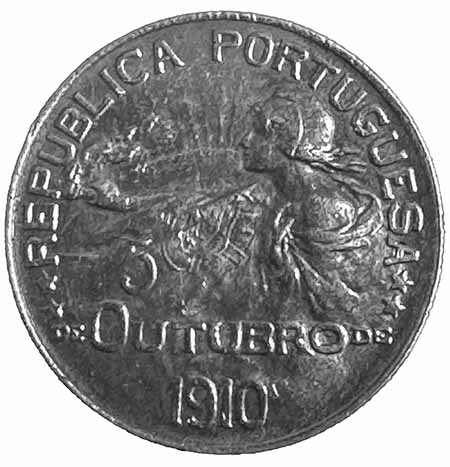 1 Escudo (5 Outubro 1910) Prata MBC