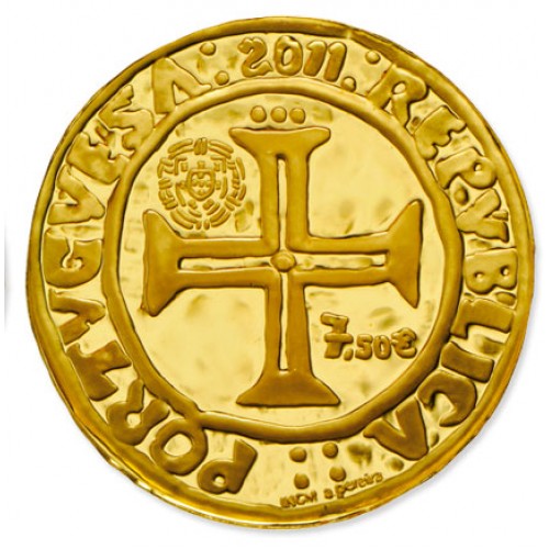 7,50€ O Português de D. Manuel I em Ouro 2011 